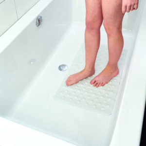 Skridsikker bademåtte til badekar (40x70 cm) – sikkerhed i badekarret
